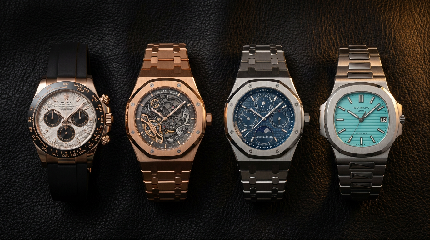 Luxury watch collection